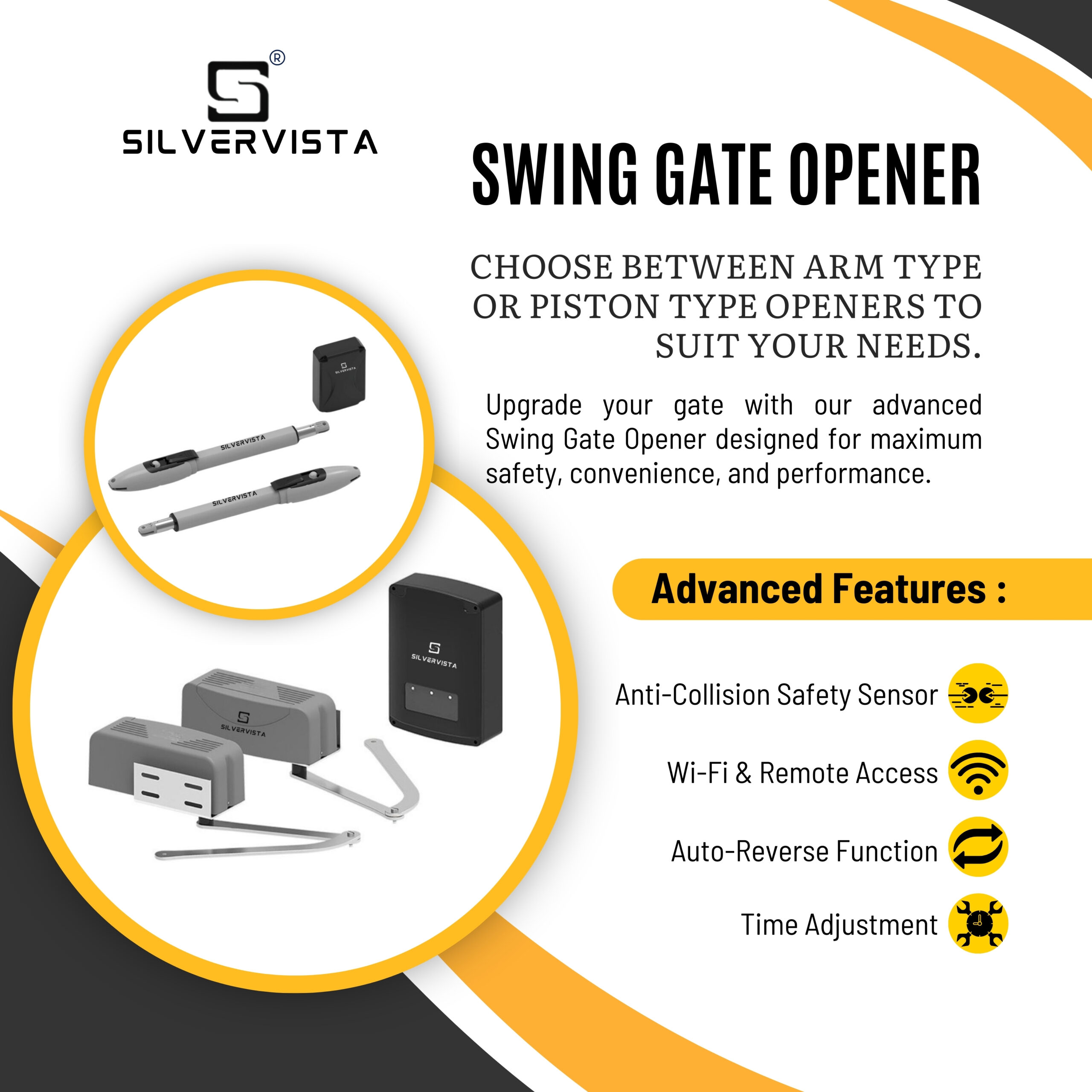 7 Key Features of Automatic Sliding and Swing Gate 2 SWING GATE OPENER 1 scaled