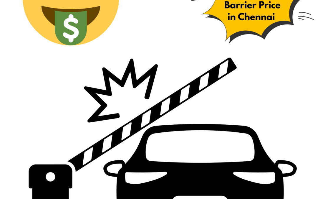 Automatic Boom Barrier Price in Chennai â€“ Why Silvervista Is the Best Choice