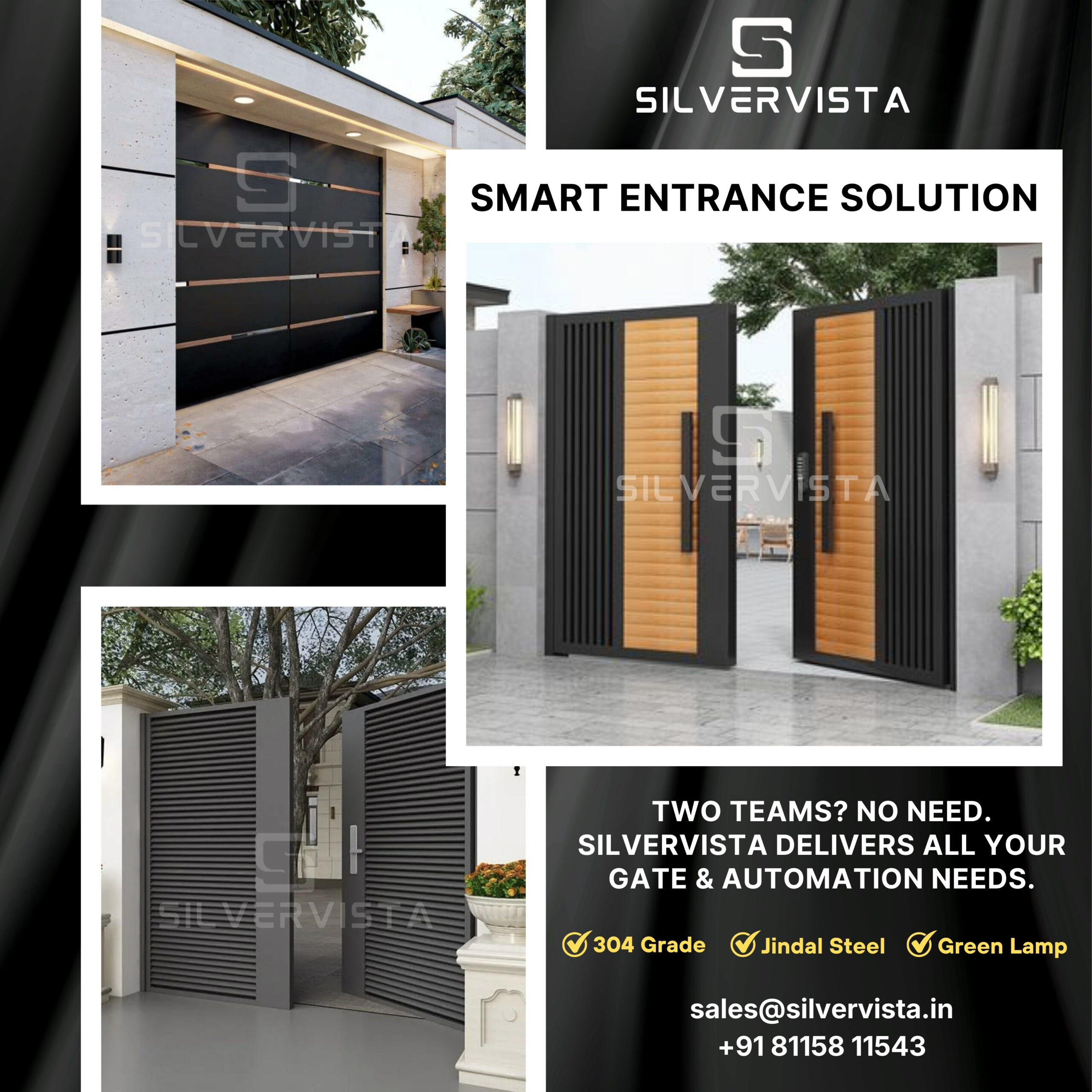 SS Gate with Automation in Chennai